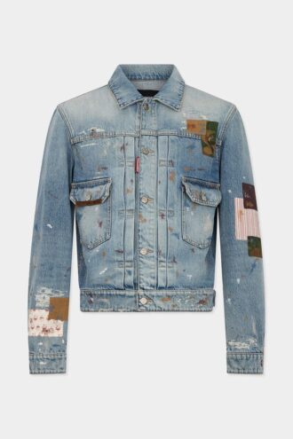 Giacca in jeans Rebel con lavaggio Medium Manifesto
