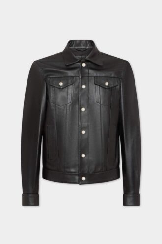 Giacca in pelle e Jeans