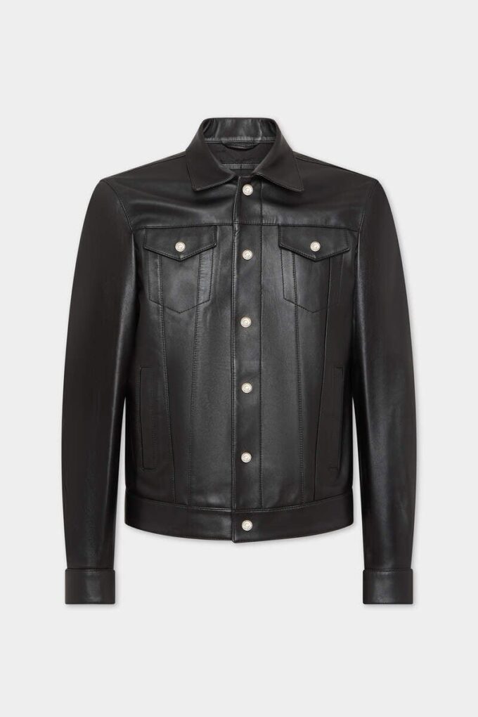 Giacca in pelle e Jeans Giacca in pelle e Jeans