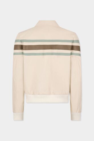 Giacca in pelle in stile preppy Giacca in pelle in stile preppy