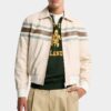 Giacca in pelle in stile preppy Giacca in pelle in stile preppy