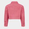 Giacca jeans squadrata in denim Oxford Giacca jeans squadrata in denim Oxford