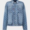 Giacca jeans unisex lavaggio chiaro Giacca jeans unisex lavaggio chiaro