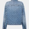 Giacca jeans unisex lavaggio chiaro Giacca jeans unisex lavaggio chiaro