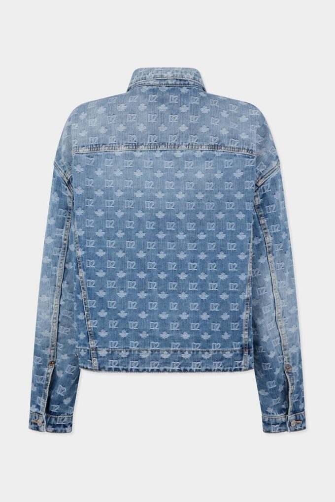Giacca jeans unisex lavaggio chiaro Giacca jeans unisex lavaggio chiaro