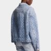 Giacca jeans unisex lavaggio chiaro Giacca jeans unisex lavaggio chiaro