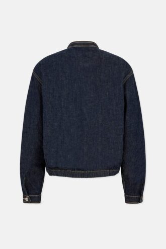 Giacca sportiva con lavaggio scuro