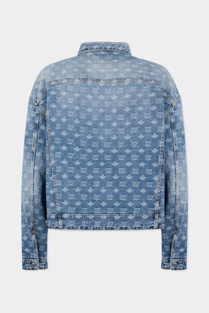 Giacca utility in Jeans con lavaggio chiaro Giacca utility in Jeans con lavaggio chiaro
