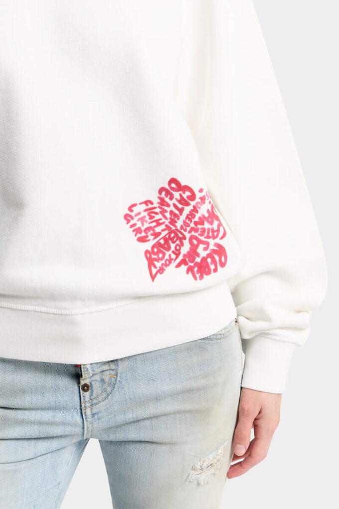 Hibiscus Just Right Fit Crewneck Hibiscus Just Right Fit Crewneck