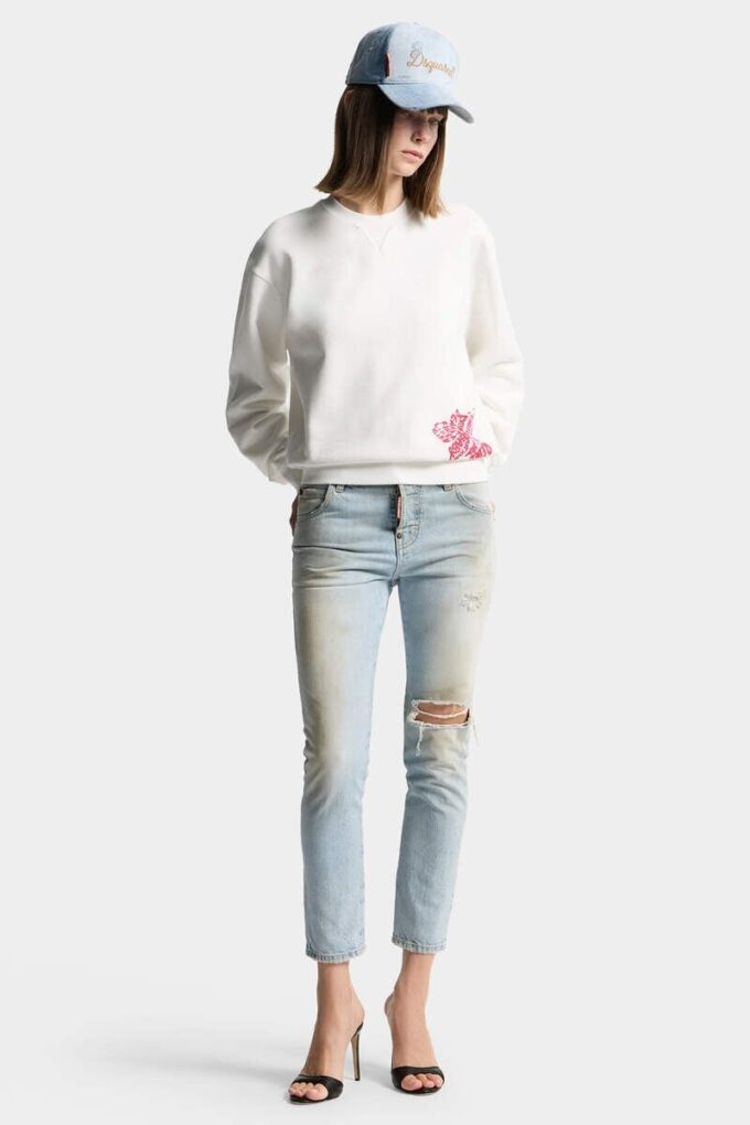 Hibiscus Just Right Fit Crewneck Hibiscus Just Right Fit Crewneck