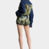 Hot pants a palloncino in mix di denim Monkey Business Hot pants a palloncino in mix di denim Monkey Business