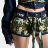 Hot pants a palloncino in mix di denim Monkey Business Hot pants a palloncino in mix di denim Monkey Business