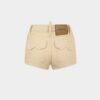 Hot pants a vita alta in denim Oxford Hot pants a vita alta in denim Oxford