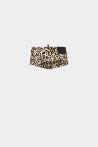 Hot pants con stampa Wild2