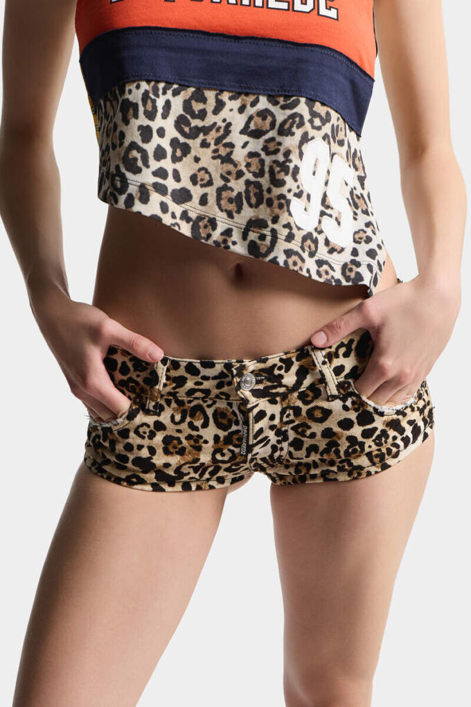 Hot pants con stampa Wild2 Hot pants con stampa Wild2
