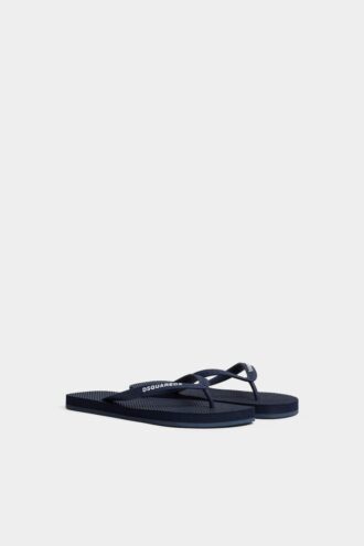 Infradito con logo Dsquared2