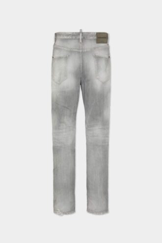 Jeans 642 con lavaggio grigio