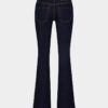 Jeans a zampa media con lavaggio scuro Jeans a zampa media con lavaggio scuro