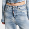 Jeans baggy con lavaggio Light Diagonale Jeans baggy con lavaggio Light Diagonale