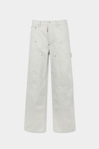 Jeans baggy da carpentiere Off-White Bull