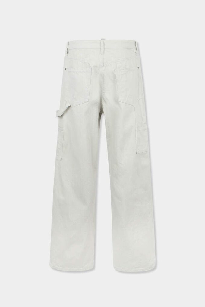 Jeans baggy da carpentiere Off-White Bull Jeans baggy da carpentiere Off-White Bull