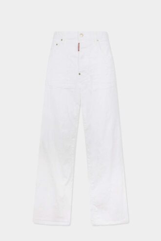 Jeans baggy tinti in capo