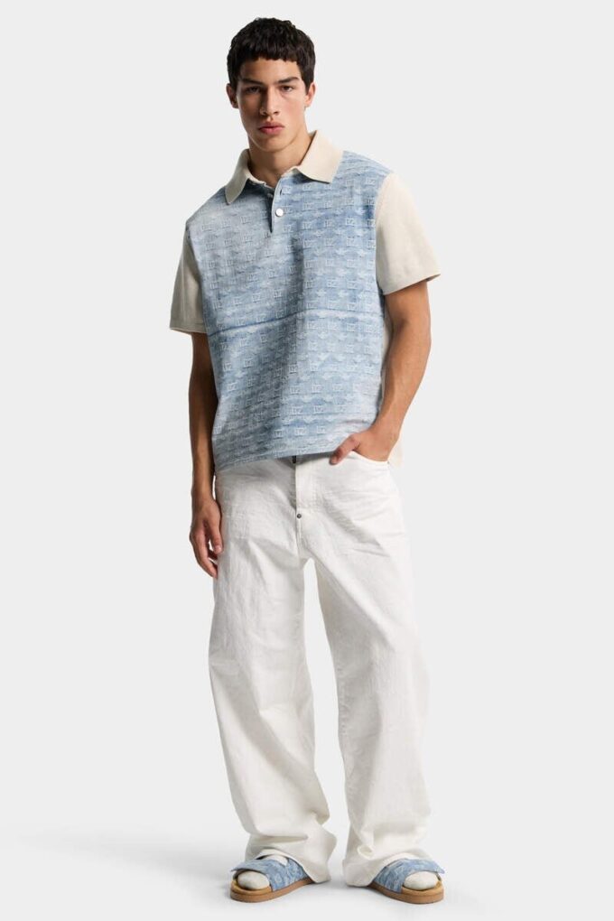 Jeans baggy tinti in capo Jeans baggy tinti in capo