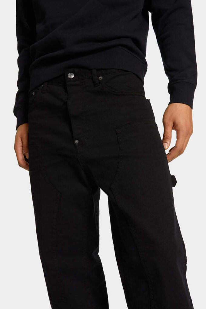 Jeans Black Bull Loose Carpenter