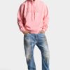 Jeans blu chiaro con effetto sporco Jeans blu chiaro con effetto sporco