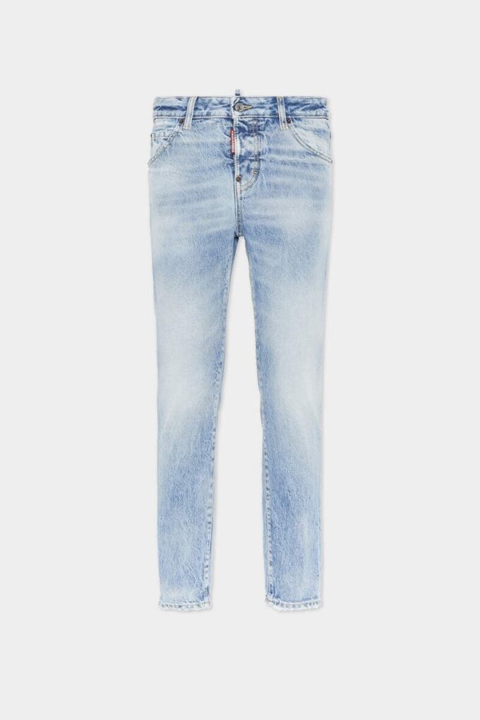 Jeans Cool Girl con lavaggio chiaro Jeans Cool Girl con lavaggio chiaro