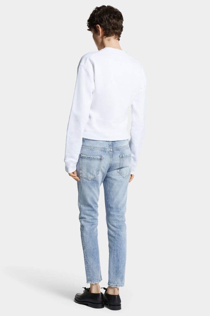 Jeans Cool Girl con lavaggio chiaro Jeans Cool Girl con lavaggio chiaro