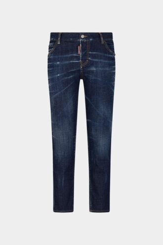 Jeans Cool Girl con lavaggio scuro e pulito
