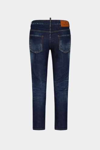 Jeans Cool Girl con lavaggio scuro e pulito