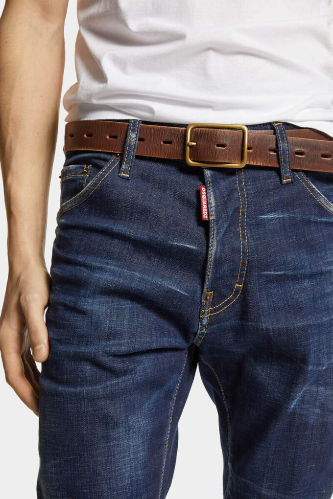 Jeans Cool Guy con lavaggio scuro pulito