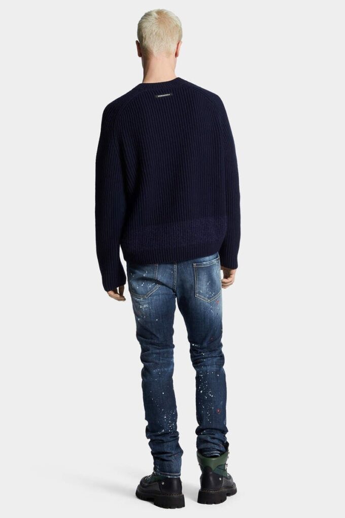 Jeans Cool Guy con pois rossi medi