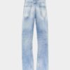 Jeans D2 Twisted con lavaggio chiaro Jeans D2 Twisted con lavaggio chiaro