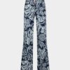 Jeans Dalma con lavaggio Dark Flower Jeans Dalma con lavaggio Dark Flower