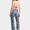 Jeans Dalma con lavaggio Dark Flower Jeans Dalma con lavaggio Dark Flower