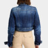 Jeans Dalma in denim Oxford