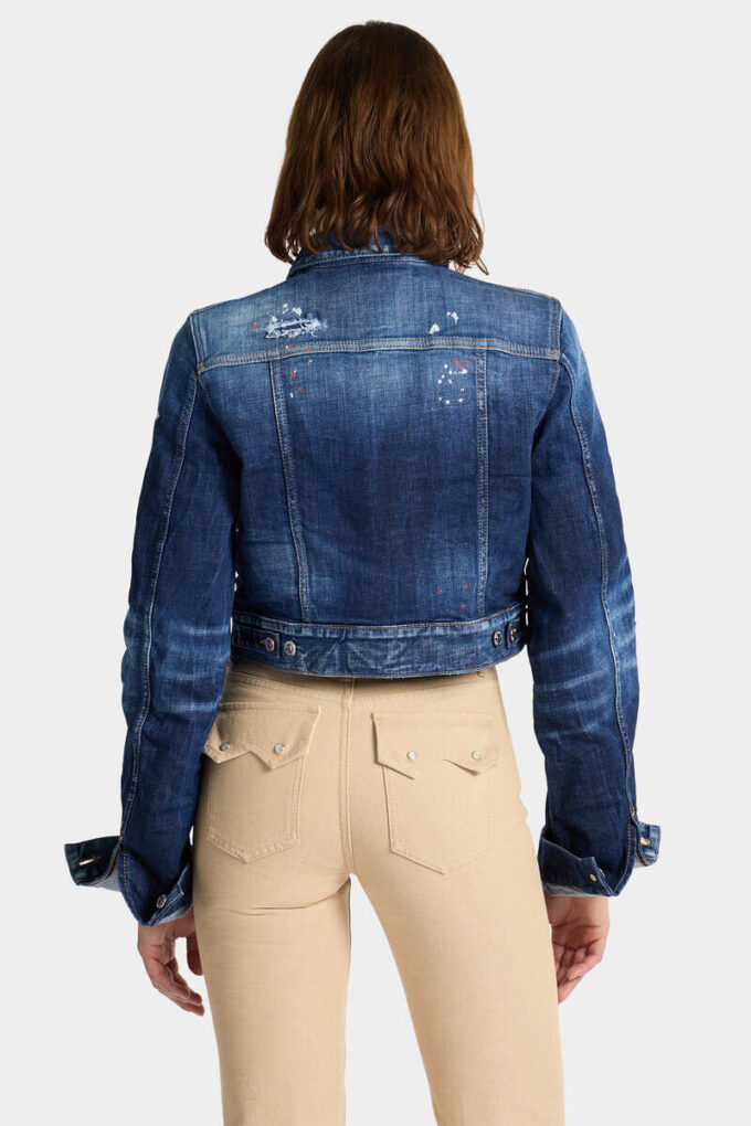 Jeans Dalma in denim Oxford