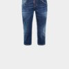 Jeans estivi scuri senza cerniera Jeans estivi scuri senza cerniera