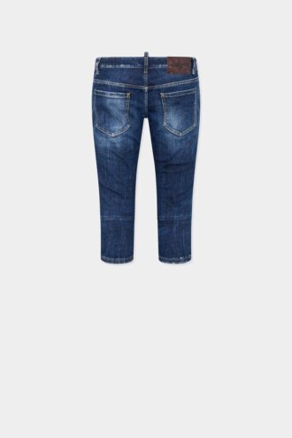 Jeans estivi scuri senza cerniera