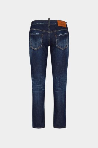 Jeans Jennifer con lavaggio scuro pulito