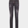 Jeans Jennifer neri a vita media, facili da lavare Jeans Jennifer neri a vita media, facili da lavare