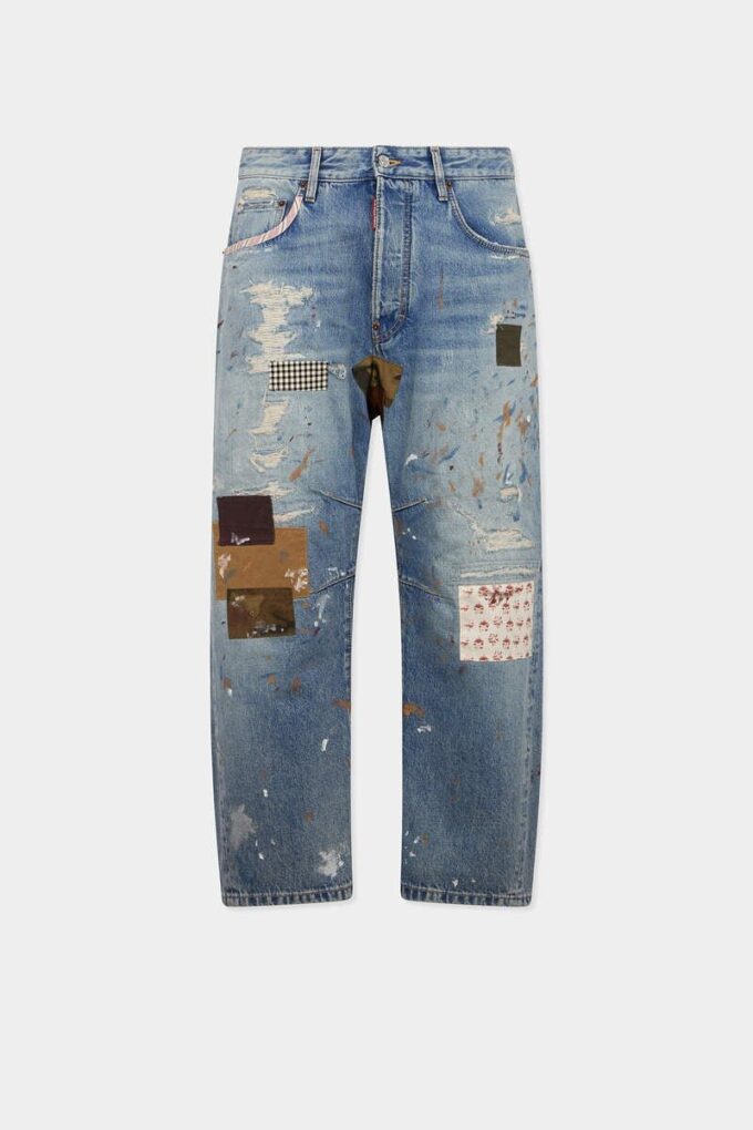 Jeans Kawaii con lavaggio medio Jeans Kawaii con lavaggio medio