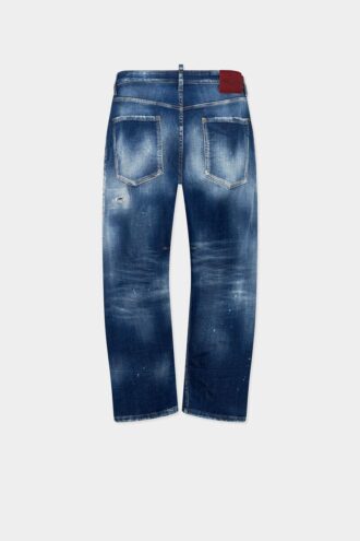 Jeans Kawaii con lavaggio medio