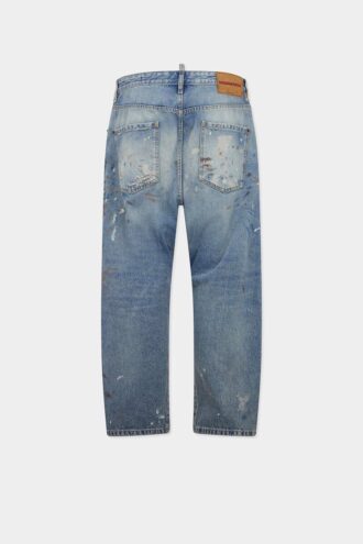 Jeans Kawaii con lavaggio medio