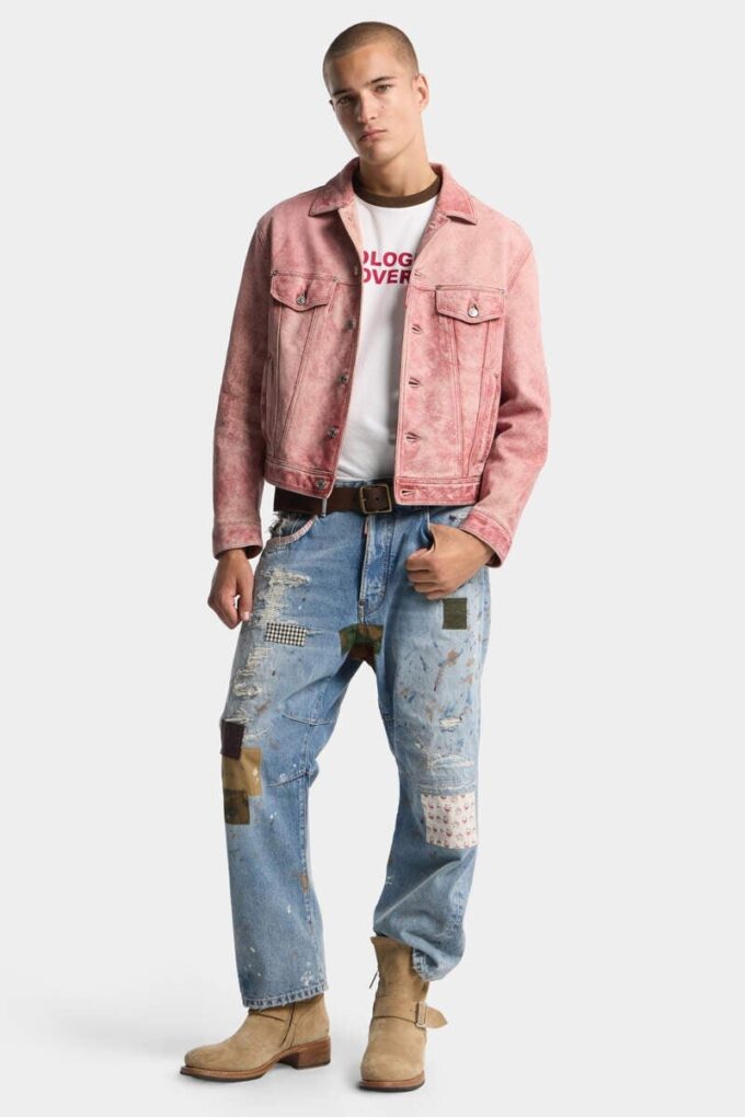 Jeans Kawaii con lavaggio medio Jeans Kawaii con lavaggio medio