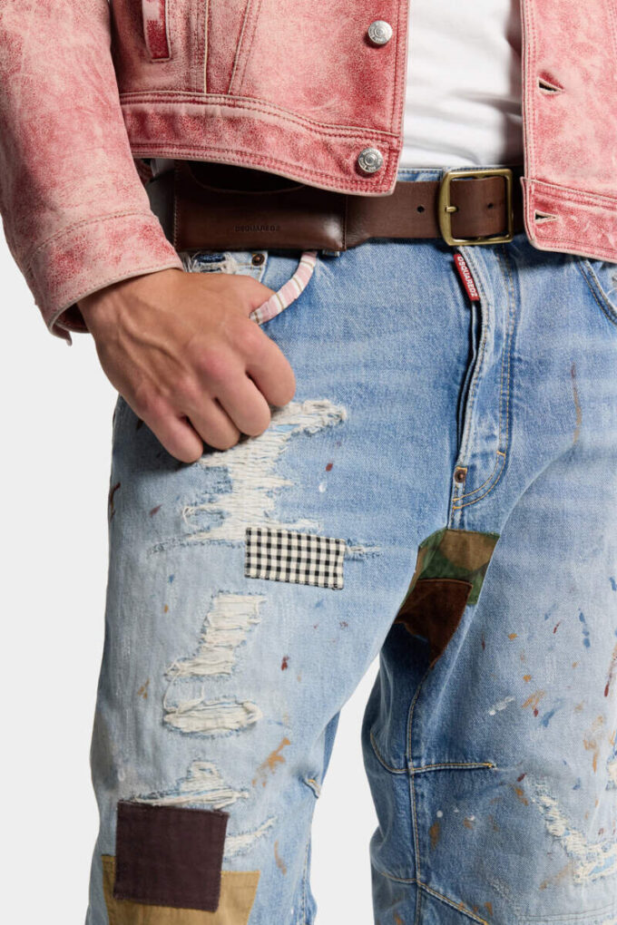 Jeans Kawaii con lavaggio medio Jeans Kawaii con lavaggio medio