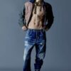 Jeans Kawaii con lavaggio medio Jeans Kawaii con lavaggio medio